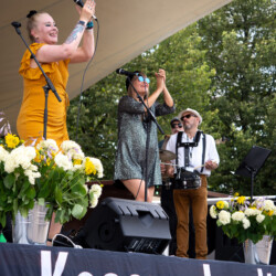 Linnajazz 2024. Roamin' Street Band. Kuvaaja Johanna Lyömilä